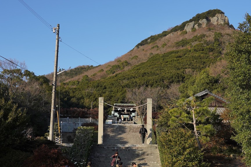 屋島神社遠景